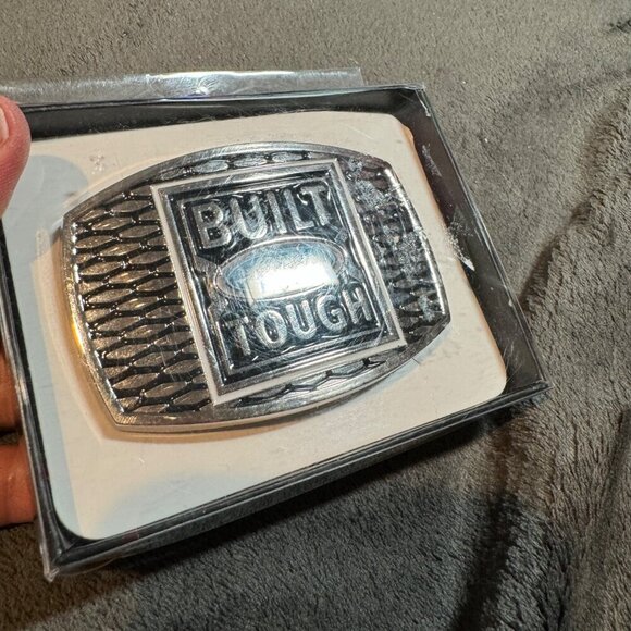 Ford Belt Buckle Built Tough Spec Cast Authentic Officially Licensed Collectible - Picture 11 of 13